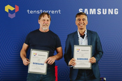 Samsung Electronics Co., крупнейший в мире производитель микросхем памяти, создаст чиплеты искусственного интеллекта (ИИ) нового поколения для канадской компьютерной компании Tenstorrent.