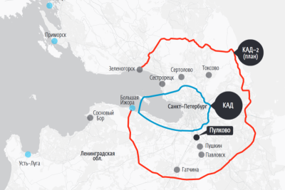 Центр компетенций в области моделирования транспортных потоков и транспортного планирования, группа компаний SIMETRA подготовила пакет аналитических материалов для проекта строительства второй кольцевой автомобильной дороги в Санкт-Петербурге (КАД-2).