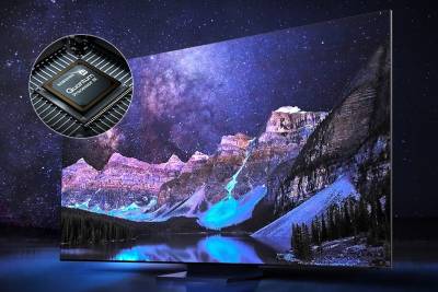Компания Samsung создает инновационные телевизоры с большими экранами, которые способны обеспечить непревзойденное качество изображения в сочетании с отличным звуком, оптимизированным для каждой сцены. Все это стало возможным благодаря процессору Quantum AI – высокопроизводительному чипу, разработанному с использованием запатентованных технологий.