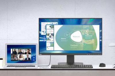 Sharp NEC Display Solutions Europe одновременно представила два новых монитора для настольных ПК: NEC MultiSync® EA272F диагональю 27 дюймов и NEC MultiSync® NEC EA242F диагональю 24 дюйма. Для отображения видео, передачи аудио, питания и подключения по USB используется один встроенный порт USB-C, что экономит место на рабочем столе.
