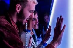 Испанская компания ProtoPixel в рамках проекта #ABSOLUTNIGHTS представила интерактивную инсталляцию Lighting Iceberg («Айсберг света»), созданную на базе LED-технологий и датчиков взаимодействия с окружающей средой.