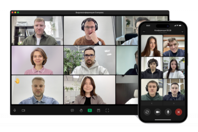 Разработчики корпоративного мессенджера Compass глобально переработали интерфейс видеоконференций в приложениях для смартфонов и компьютеров. Обновленный интерфейс помогает пользователям быстрее адаптироваться и не чувствовать потери в удобстве и качестве после перехода из Zoom и Microsoft Teams. Кроме того, мобильные видеоконференции теперь расходуют меньше ресурсов смартфона.