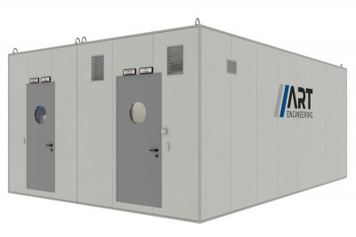 Модульный ЦОД ART MODULAR X50, 50 телекоммуникационных шкафов, 600х1200 42U