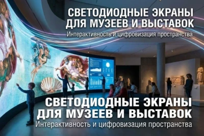 Светодиодные технологии находят все большее применение в самых разных сферах, включая культуру и искусство. Современные LED экраны открывают новые возможности для музеев и выставок, привнося в них интерактивность, цифровизацию и улучшение восприятия контента. Такие решения обеспечивают не только эффективное отображение информации, но и позволяют создавать уникальные мультимедийные среды, где посетители могут активно взаимодействовать с экспонатами. В этом материале мы расскажем о том, как LED экраны могут стать незаменимым инструментом в организации музейных и выставочных пространств.