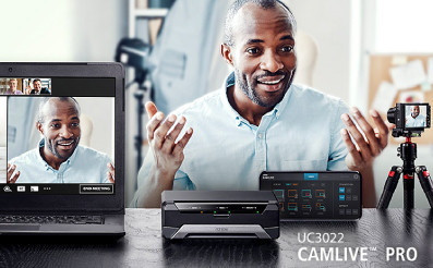 Компания ATEN представила UC3022 CAMLIVE PRO — новое устройство для прямых трансляций и онлайн-конференций, поддерживающее передачу видео в 4К в формате 1080P UVC с двух источников одновременно. Устройство уже доступно к заказу.