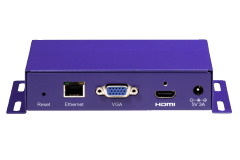 BrightSign HD220 NETWORKED - простота обновления контента, живые трансляции, интернет синхронизация для видеостен и безупречное качество изображения.