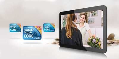 eTILE 15M-FW выполнен на технологии Intel Core Processor и спроектирован для работы в наиболее сложных условиях торговых помещений. eTILE 15M-FB очень надежная система, со встроенной системой организации кабелей, которая скрывает все порты от посетителей, что обеспечивает абсолютную безопасность устройства и защиту от повреждений.
