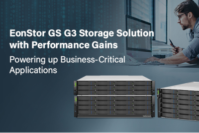 Infortrend выпускает систему хранения EonStor GS G3 повышенной производительности для критически важных для бизнеса приложений