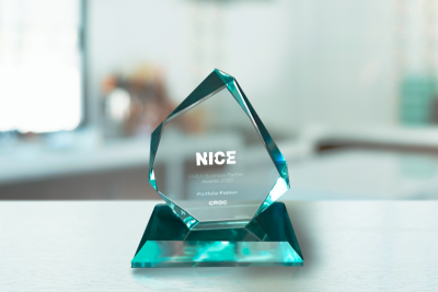 Nice наградила ИТ-компанию КРОК в номинации Portfolio Partner на ежегодном мероприятии Nice EMEA Business Partner Summit. Международная премия присуждена за высокую экспертизу и сертификацию по широкой продуктовой линейке решений вендора. КРОК первая компания, которая удостоилась такой награды в регионе EMEA.