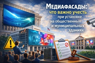 Медиафасады - это мощный инструмент для наружной рекламы, который с каждым годом становится все более популярным в России. Эти цифровые экраны не только выполняют роль информационных носителей, но и становятся важной частью городской инфраструктуры. В этой статье мы разберем, что важно учитывать при установке медиафасадов на общественных и муниципальных зданиях, а также какие преимущества они могут принести.