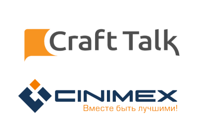 Компания «Синимекс» стала партнером CraftTalk, создателя российской AI-платформы для текстовых каналов коммуникации. Партнеры намерены развивать сотрудничество по внедрению омниканальных платформ, чат-ботов, баз знаний и систем аналитики.