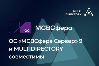 Разработчик операционных систем «Инферит ОС» (кластер «СФ Тех» ГК Softline) и компания МУЛЬТИФАКТОР провели тестирование на совместимость ОС «МСВСфера Сервер» 9 и службы каталогов MULTIDIRECTORY. Испытания показали, что продукты работают корректно и могут использоваться вместе для создания надежных корпоративных ИТ-систем. Такие интеграции усиливают импортонезависимость российского рынка ИТ и отвечают стратегии развития ГК Softline.