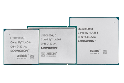 Компания Loongson Technology начала производство серии серверных процессоров LS3C6000, призванных заменить предыдущее поколение LS3С5000.