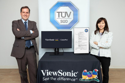 Корпорация ViewSonic, ведущий мировой поставщик продуктов для визуального представления информации, и компания TÜV SÜD, всемирно известная экспертная организация по безопасности и качеству, анонсировали проведение компанией TÜV SÜD беспрецедентного тестирования режимов мониторов, предназначенных для дальтоников, и утвердили новый метод тестирования для электронной промышленности.