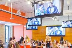 Система видеотрансляции спортивных передач на примере спорт-бара HOOTERS.