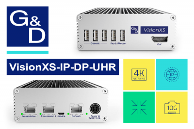 Пионеры сферы KVM, компания G&D запускает новую серию производительного оборудования, а открывает ее компактный KVM удлинитель VisionXS.