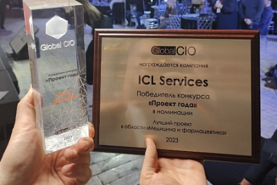 Проект ICL Services для клиники глазной хирургии «КОРД-Клиника» стал победителем всероссийского конкурса «Проект года» от ИТ-сообщества Global CIO в категории «Медицина и фармацевтика».