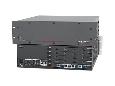 Extron с радостью сообщает о доступности к заказу шасси Quantum Ultra 305 высотой 3U на 5 слотов, которое поддерживает любую комбинацию входных и выходных плат Quantum Ultra.