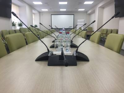 В рамках сотрудничества компания IP Video Systems выполнила работы по оснащению мультимедийными системами и монтажу видеостены в переговорном помещении центрального офиса ФГУП «Космическая связь».