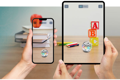 Робот MetaBot ™ с функцией дополненной реальности (AR) поможет юным творцам создавать, играть и учиться с помощью смартфона или планшета.