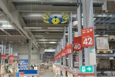 Шведская компания IKEA запустила обновление своей системы подсчета запасов, объявив, что автономные дроны с искусственным интеллектом будут работать вместе с работниками-людьми в распределительном центре в Перривилле, штат Мэриленд.