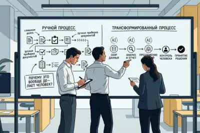 Когда мы обсуждаем с заказчиками проекты по внедрению AI, разговор почти всегда начинается одинаково. Какую модель выбрать? Какие процессы автоматизировать в первую очередь? С чего лучше начать внедрение?