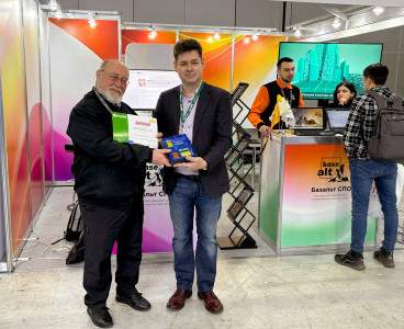 Награду за операционную систему «Альт СП», разработанную для создания надежно защищенной и технологически независимой ИТ-инфраструктуры, вручили компании «Базальт СПО» в рамках ТБ Форума 2025.