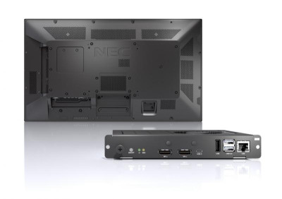 Высокие уровни производительности позволяют использовать решения NEC Open Modular для интеллектуального и бесшовного подключения (воспроизведения) медиа