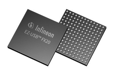 Немецкая компания Infineon Technologies, мировой лидер в области полупроводниковых систем питания и Интернета вещей, объявила о выпуске нового программируемого периферийного USB-контроллера EZ-USB™ FX20.