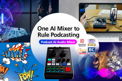 Аудиомикшер с искусственным интеллектом для подкастов MicLIVE™ компании ATEN отмечен наградой в категории технологий аудио/видео.