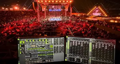 Hippotizer обеспечил бесперебойный мультиэкранный процесс «Glory in Giza», объединив древние чудеса Египта и современные спортивные развлечения. 