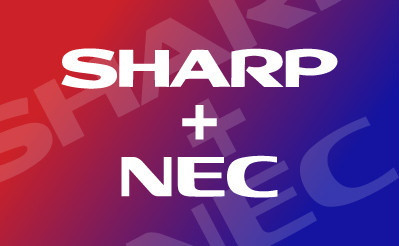 Официальное объявление о слиянии Sharp Corporation и NEC Display Solutions.