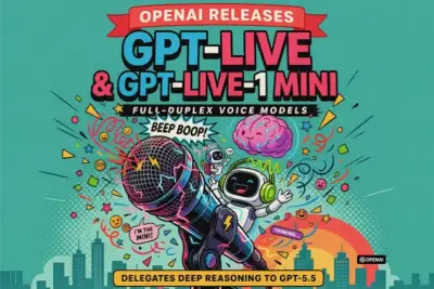 Компания OpenAI Group PBC представила GPT-Live - семейство моделей искусственного интеллекта, оптимизированных для обработки голосовых инструкций.