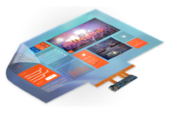 Displax Skin Fit - распознает 40 одновременных касания,  используя технологию фильтрации шума, XTR-Shield Plus.