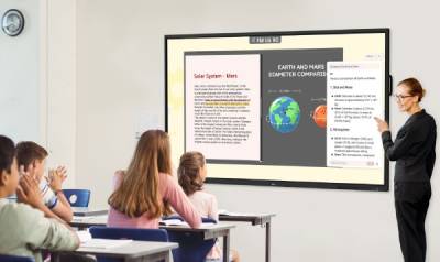 Дисплеи LG CreateBoard на базе ИИ обеспечивают более интеллектуальный и захватывающий процесс обучения благодаря специализированным образовательным решениям.