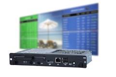 Рекламные сообщения, распространяемые посредством digital signage, как правило, имеет целью достижение целевой аудитории в нужном для контакта месте и в нужное время. Медиа плееры - неотъемлемая часть таких систем.