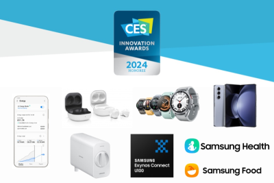 Премия CES® 2024 Innovation Awards отметила продукты Samsung, использующие ведущие в своем классе технологии
