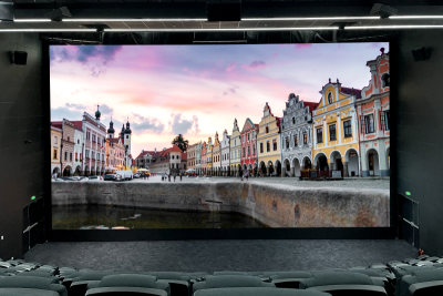 Unilumin разработал экран с высоким разрешением, широким динамическим диапазоном (HDR), высокой частотой обновления кадра – все то, что необходимо для соответствия требованиям сертификации DCI.