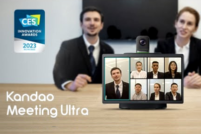 4K конференц-системы «все-в-одном» Kandao Meeting Ultra на основе ИИ и с охватом на 360° доступны к заказу.