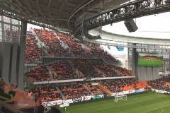 Все системы крепления и подвеса АС STADIA на реконструированной «Екатеринбург Арене» ФК "Урал" были спроектированы и изготовлены на собственном производстве компании.