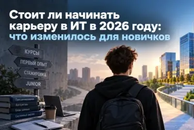 Конкуренция на рынке ИТ растет, а начинающим специалистам становится сложнее найти работу. Стоит ли сегодня строить карьеру в ИТ, нужны ли компаниям джуны и что поможет новичкам выделиться? Разбираемся вместе с ИТ-компанией «Андагар».