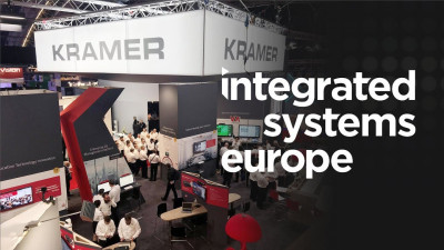 На стенде Kramer - ISE 2020