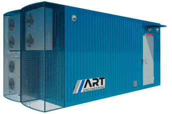 Мобильный ЦОД ART MOBILE S4, 4 телекоммуникационных шкафа, 600х1200 42U