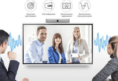 Компании Samsung Electronics и Cisco объявили о старте продаж в России решения для видеоконференцсвязи (ВКС) и совместной работы Webex On Flip, интегрированного в интерактивный флипчарт Flip 2. Разработка двух мировых лидеров в сфере IT выводит офисные видеоконференции на качественно новый массовый уровень.