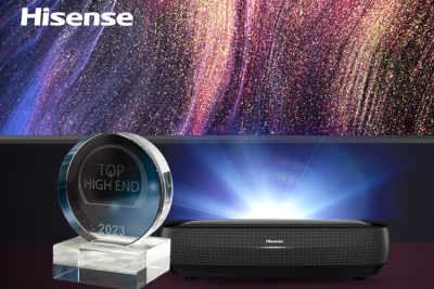 Телевизионная продукция Hisense, одного из ведущих производителей электроники и бытовой техники в мире, была представлена на международной выставке аудио- и видеотехники высокого класса Hi-Fi & High End Show 2023, прошедшей в Москве в конце октября 2023 года. Лазерный телевизор Hisense L9H с диагональю экрана 120 дюймов стал обладателем национальной премии в области премиального аудио-видеооборудования Top High End 2023, завоевав награду в номинации «Проекторы от 500 000 руб.». Бренд предлагает пользователям качественную продукцию с передовыми технологиями, что подтверждается высокой оценкой экспертов.