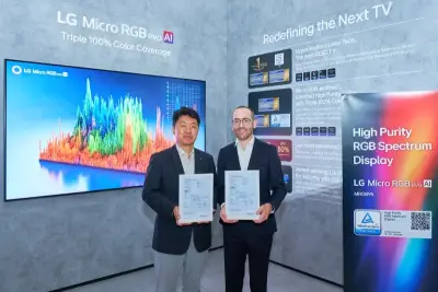 LG Micro RGB evo с интеллектуальным процессором альфа/ α11 устанавливает новый стандарт для отображения высококачественного RGB-спектра.