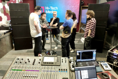 Участники Sound Check Party отметили высокую разборчивость и детализацию звука системы EM Acoustics.