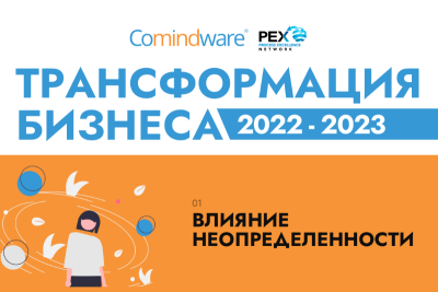 Comindware представляет инфографику на основе отчета Process Excellence Network (PEX). Исследовательский отчет выявил новые тренды в области цифровой трансформации бизнеса в условиях неопределенности. Компания Comindware выпустила локализованную версию отчета и собрала тренды в специальную инфографику, которая делает выводы PEX более наглядными.