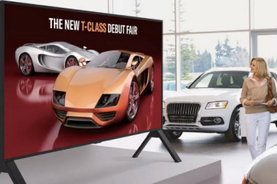 SHARP представляет самый большой в мире 120-дюймовый профессиональный дисплей 8K - 8M-B120C.