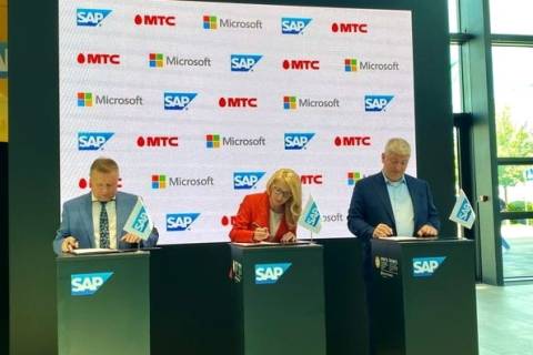 SAP, Microsoft и МТС заключили соглашение о развитии облачных технологий в России